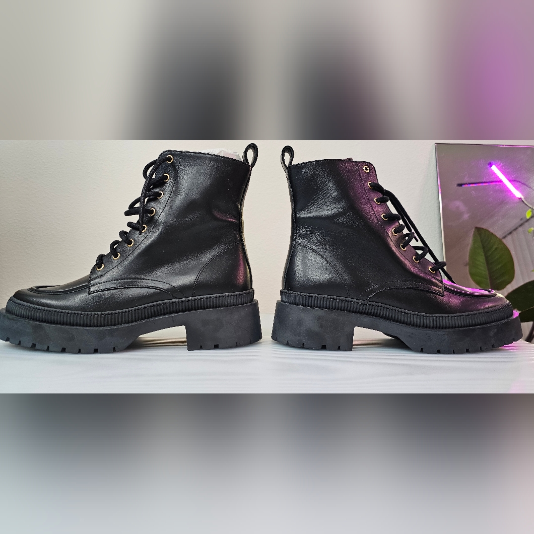 Bobbies Paris Fallon Boot In Deep Black Size 40fr / 9.5us — image 5 of 8